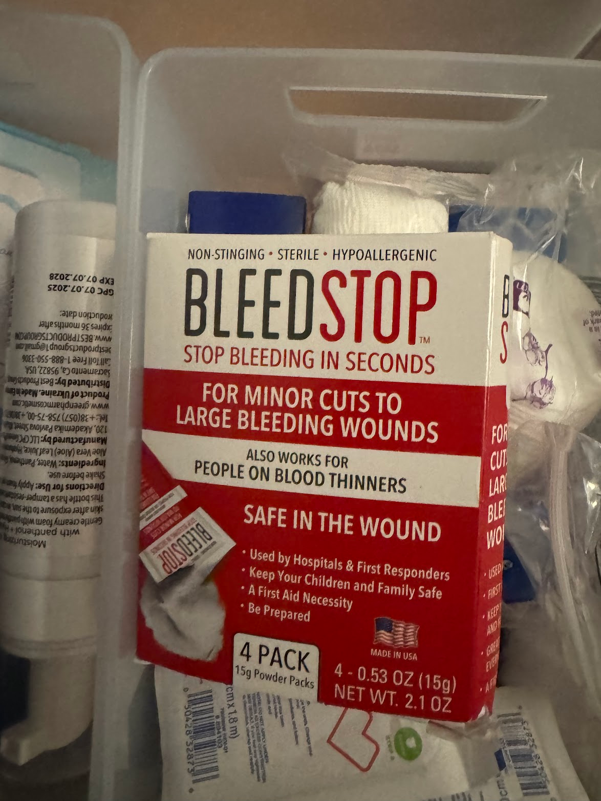 bleed stop